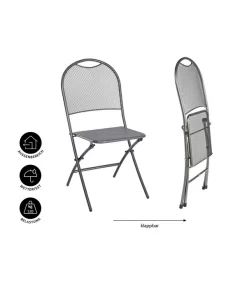 MWH Klappstuhl Cafe Latte -Gartenbedarf Geschäft 5312111 WE IG 001 KLAPPSTUHLCAFELATTEGRAU