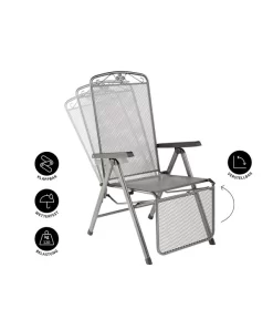 MWH Metall-Relaxsessel Savoy -Gartenbedarf Geschäft 5312889 WE IG 001 RelaxGartensesselSavoy