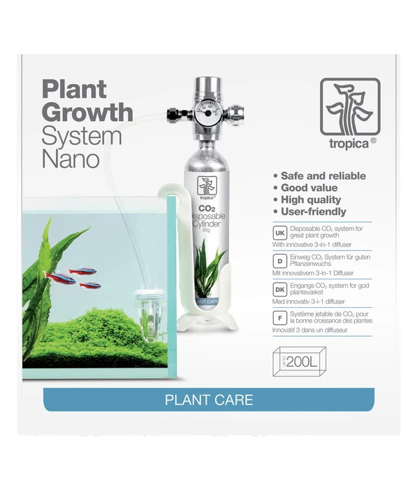 Tropica CO2 System Nano Komplettset 1 Tropica CO2 System Nano Komplettset