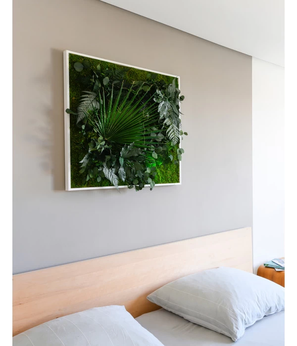 StyleGREEN Bild Im Dschungeldesign, Quadratisch, Ca. B80/H80/T20 Cm 3 StyleGREEN Bild Im Dschungeldesign, Quadratisch, Ca. B80/H80/T20 Cm – Bild 3