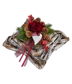 Grabgesteck Bristol, Eckig, Ca. B25/H17/T25 Cm