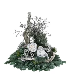 Grabgesteck Stille, Ca. B60/H55/T45 Cm