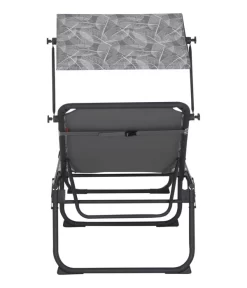 Siena Garden Campingliege Natura, Grau, Ca. B69/H43/T200 Cm -Gartenbedarf Geschäft 6602981 WE DE 002 CampingliegeNatura