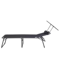 Siena Garden Campingliege Premium, Anthrazit, Ca. B69/H43/T200 Cm -Gartenbedarf Geschäft 6603047 WE FS 004 SienaGardenCampingliegePremiumAnthrazit