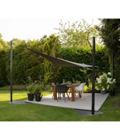 Nesling Sonnensegel Coolfit, Quadratisch, Ca. B500/T500 Cm -Gartenbedarf Geschäft 6605901 WE MO 002 NeslingSonnensegelCoolfit500x500Grau