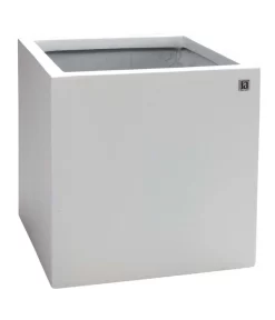 Fleur Ami Kunststoff-Topf New Tribeca, Quadratisch, Weiß