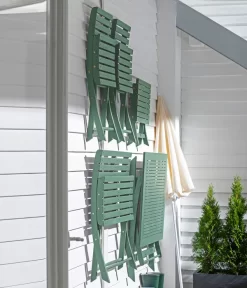 Dehner Klapptisch Stavanger, Ca. B80/H75/T80 Cm -Gartenbedarf Geschäft 6666440 WE MO 004 KlappstuhlStavangerGruen 1