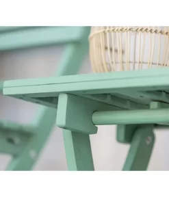 Dehner Klapphocker Stavanger, Ca. B45/H45/T42,6 Cm -Gartenbedarf Geschäft 6666507 WE DE 002 KlapphockerStavangerGruen