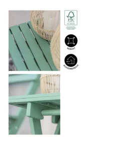 Dehner Klapphocker Stavanger, Ca. B45/H45/T42,6 Cm -Gartenbedarf Geschäft 6666507 WE IG 002 KlapphockerStavangerGruen