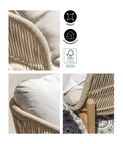 Dehner Sessel Portofino -Gartenbedarf Geschäft 6667901 WE IG 001 DehnerSofaPortofino2Sitzer