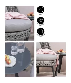 Dehner Balkonset Nizza, 3-teilig -Gartenbedarf Geschäft 6670962 WE IG 001 DehnerBalkonsetNizza3teilig