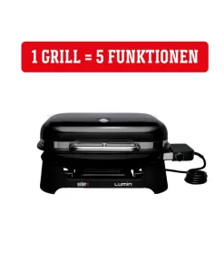 Weber Elektrogrill Lumin, Ca. B66/H30,5/T48,5 Cm 23 Weber Elektrogrill Lumin, Ca. B66/H30,5/T48,5 Cm -Gartenbedarf Geschäft 6691406 WE DE 004 LuminBlack