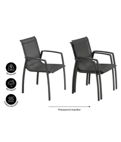 Dehner Stapelstuhl Nancy -Gartenbedarf Geschäft 6701726 WE IG 001 DehnerStapelstuhlNancy