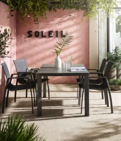 Dehner Stapelstuhl Nancy -Gartenbedarf Geschäft 6701734 6701726 WE MO 001 GruppeNancy