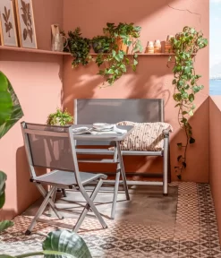 Dehner Klappbank Chicago, 2-Sitzer -Gartenbedarf Geschäft 6701783 WE MO 001 BalkongruppeChicago