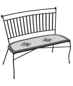 Dehner Mosaikbank Diana, 2-Sitzer