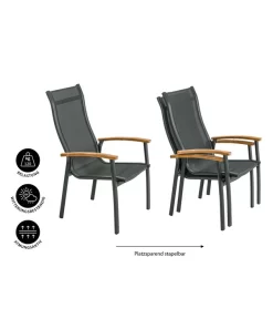 Dehner Stapelstuhl Chicago Wood -Gartenbedarf Geschäft 6701866 WE IG 001 STAPELSTUHLCHICAGOWOOD