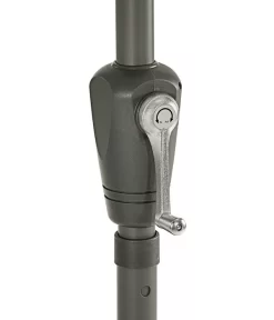 Dehner Sonnenschirm Vido, Rund, Ca. Ø150 Cm -Gartenbedarf Geschäft 6702997 WE DE 002 SchirmVidoDunkelgrauNeu