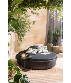 Dehner Beistelltisch Mika, Ca. Ø50/H50 Cm -Gartenbedarf Geschäft 6704787 WE MO 002 SunloungerCalifornia