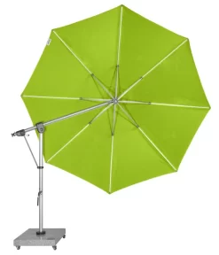 Doppler Pendelschirm Expert, Rund, Ca. Ø350 Cm -Gartenbedarf Geschäft 6738033 WE FS 005 Expert350smaragd