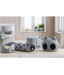 Dehner Lieblinge Katzenspielzeug Spieltunnel Dream Team Two-Stage, Ca. Ø25/B100 Cm -Gartenbedarf Geschäft 6738868 6739643 6739635 6739650 004 Moodbilder