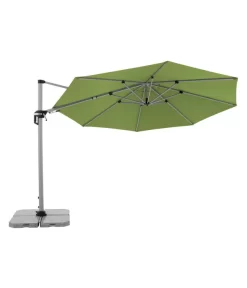 Doppler Pendelschirm Active, Rund, Ca. Ø370 Cm -Gartenbedarf Geschäft 6739064 WE FS 006 PschirmActive370gruen