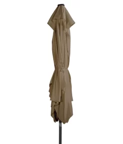 Doppler Kurbelschirm Basic Lift Neo, Rechteckig, Ca. B250/T200 Cm -Gartenbedarf Geschäft 6739247 WE FS 004 BasicLiftNeo250greige