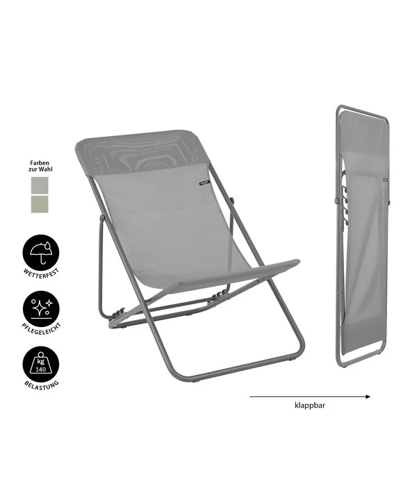Lafuma Liegestuhl Maxi Transat, Batyline® 6 Lafuma Liegestuhl Maxi Transat, Batyline® – Bild 6