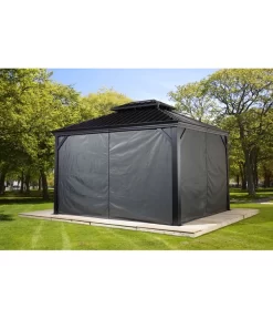 Sojag Vorhang-Set Messina -Gartenbedarf Geschäft 6752810 WE MO 003 VorhangSetMessina