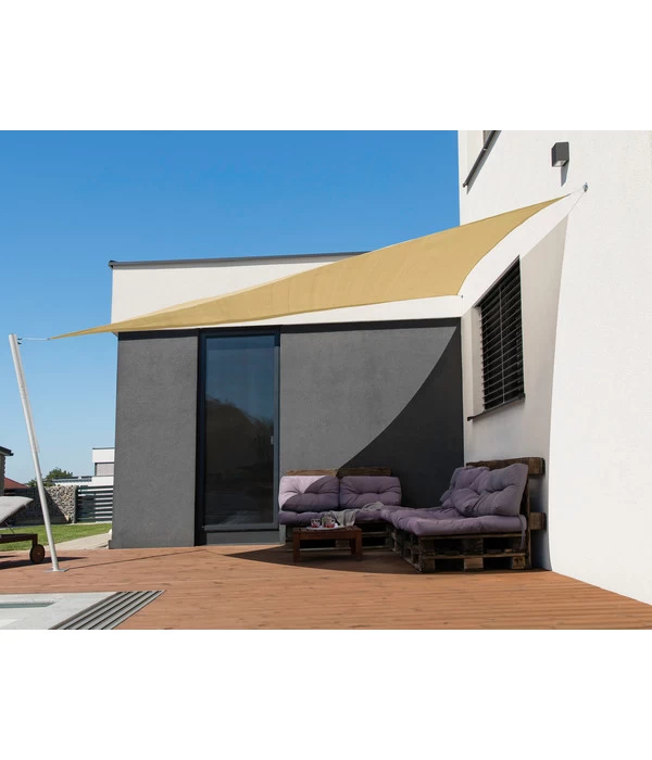 Windhager Sonnensegel Capri, Dreieckig, Ca. B500/T500 Cm 1 Windhager Sonnensegel Capri, Dreieckig, Ca. B500/T500 Cm