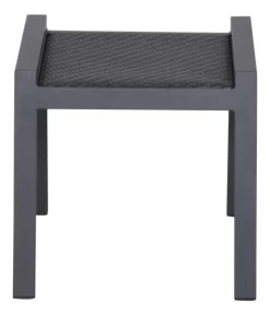 Siena Garden Hocker Savona -Gartenbedarf Geschäft 6776579 WE FS 004 HOCKER SAVONA ANTHRAZIT SCHWARZ