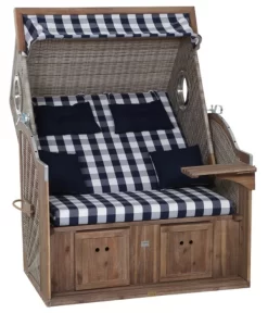 DeVries Strandkorb Greenline 35 -Gartenbedarf Geschäft 6776884 WE FS 003 StrandkorbPureGreen