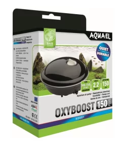 AQUAEL Aquarium Membranpumpe Oxyboost APR-150 Plus