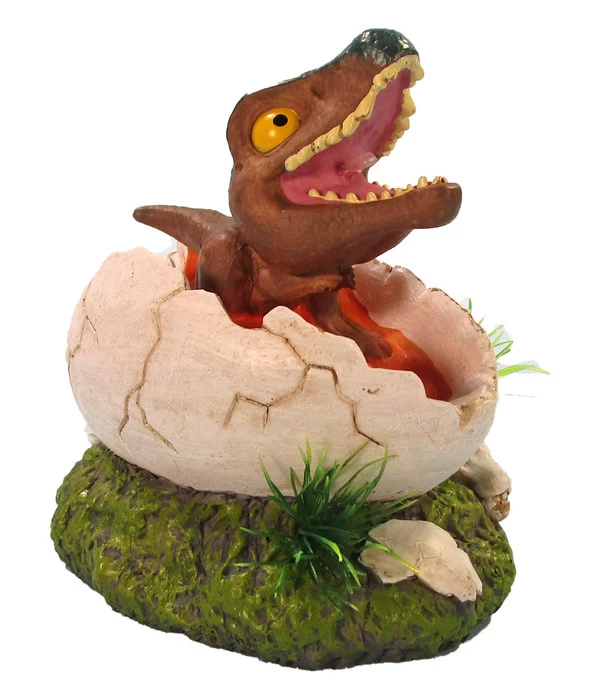 ORBIT® Aquariumdeko Dinosaurier Im Ei, Ca. B9/H12/T11 Cm 1 ORBIT® Aquariumdeko Dinosaurier Im Ei, Ca. B9/H12/T11 Cm