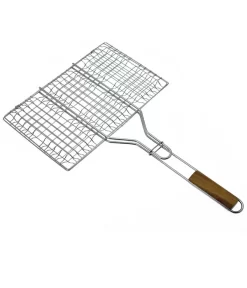 Dehner BBQ Edelstahl-Hamburgergriller, Ca. B55,5/T35 Cm