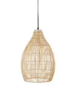 Dehner Solar-Hängeleuchte Cetara, Ca. Ø29/H42 Cm