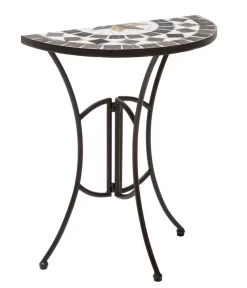 Dehner Mosaiktisch Diana Halbrund, Ca. B60/H72,5/T31,5 Cm