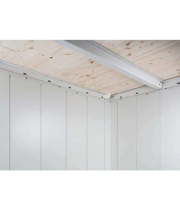 Biohort Gerätehaus Neo 4C, Silber/dunkelgrau 3 Biohort Gerätehaus Neo 4C, Silber/dunkelgrau – Bild 3