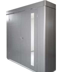Biohort Gerätehaus Neo 4C, Silber/dunkelgrau 9 Biohort Gerätehaus Neo 4C, Silber/dunkelgrau -Gartenbedarf Geschäft 6885255 WE DE 005 BiohortGeraetehausNeo 1