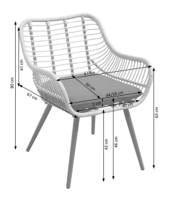 Dehner Gartenstuhl Venezia -Gartenbedarf Geschäft 6893978 WE DE 001 DehnerStuhlVenezia