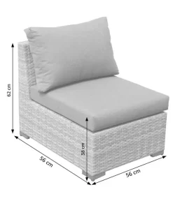 Dehner Balkonset Como, 4-teilig 30 Dehner Balkonset Como, 4-teilig -Gartenbedarf Geschäft 6894166 WE DE 004 BalkonSetComoSkizze