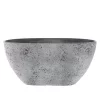Dehner Kunststoff-Jardiniere Nova, Oval, Grau, Ca. B36/H17/T16 Cm