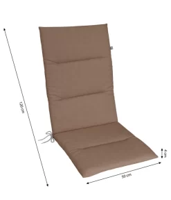 KETTtex Hochlehnerpolster Lindos Taupe, Ca. B120/H4/T50 Cm 11 KETTtex Hochlehnerpolster Lindos Taupe, Ca. B120/H4/T50 Cm -Gartenbedarf Geschäft 6906986 WE BG 001 KETTtexHochlehnerpolsterLindosTaupe