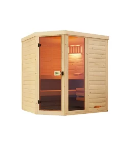 Weka Sauna Laukkala Mit Glastür Und Fenster