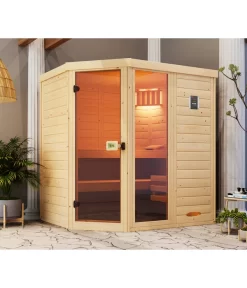 Weka Sauna Laukkala Mit Glastür Und Fenster -Gartenbedarf Geschäft 6914352 WE MO 002 WekaSaunaLaukkalamitGlastuerundFenster