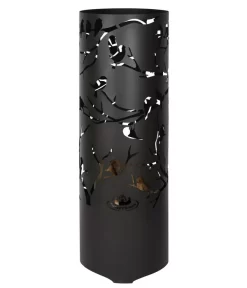 Esschert Design Feuertonne Vögel Auf Ast, Ca. Ø39/H118 Cm