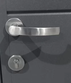 Wolff Finnhaus Metallgerätehaus Eleganto 2724, Inkl. Seitendach Rechts, Ca. B572/H227/T259 Cm -Gartenbedarf Geschäft 6929186 WE DE 005 FinnhausEleganto