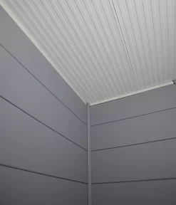 Wolff Finnhaus Metallgerätehaus Eleganto 2724, Inkl. Seitendach Rechts, Ca. B572/H227/T259 Cm -Gartenbedarf Geschäft 6929186 WE DE 009 FinnhausEleganto