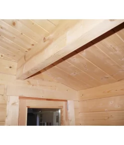 Wolff Finnhaus Gartenhaus Trondheim 70-D, Inkl. Lounge 400 Links, Ca. B960/H256/T390 Cm -Gartenbedarf Geschäft 6931679 WE DE 008 FinnhausTR70D