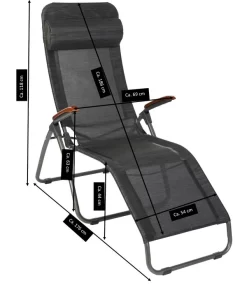 Sungörl Bäderliege Dreamliner Amazing Deluxe, Ca. B69/H118/T176 Cm -Gartenbedarf Geschäft 6935183 WE DE 001 BaederliegeDEamlAmazing